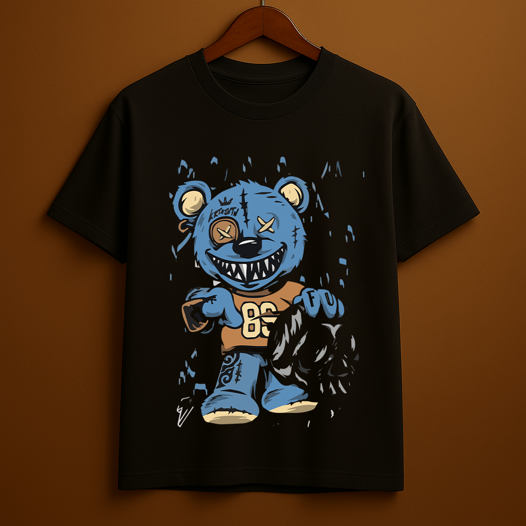 Savage Stitches – Psycho Teddy Graphic Tees